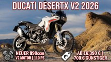 2026 Ducati DesertX V2 im Detail vorgestellt