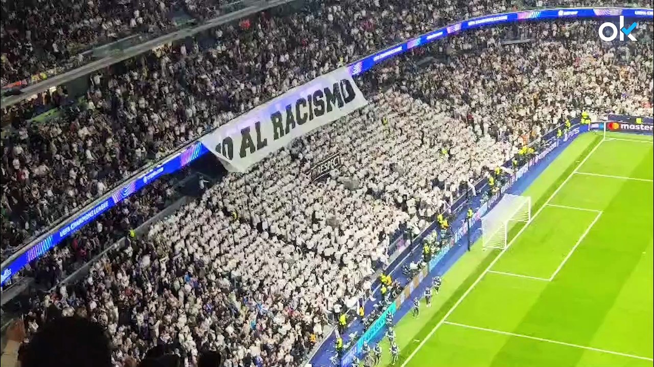 El mensaje del Bernabéu al Benfica y Prestianni: "No al racismo, respeto"