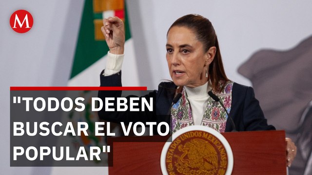 Se elimina la lista de partidos plurinominales : Sheinbaum
