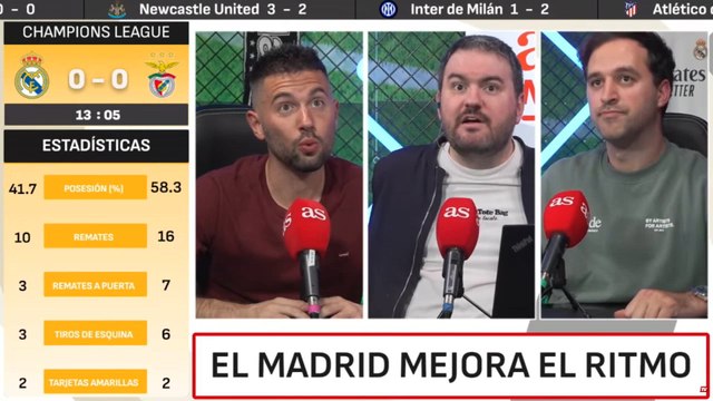 ¡Gol de Rafa Silva! | Real Madrid 0 - Benfica 1| Narración Rubén Martín