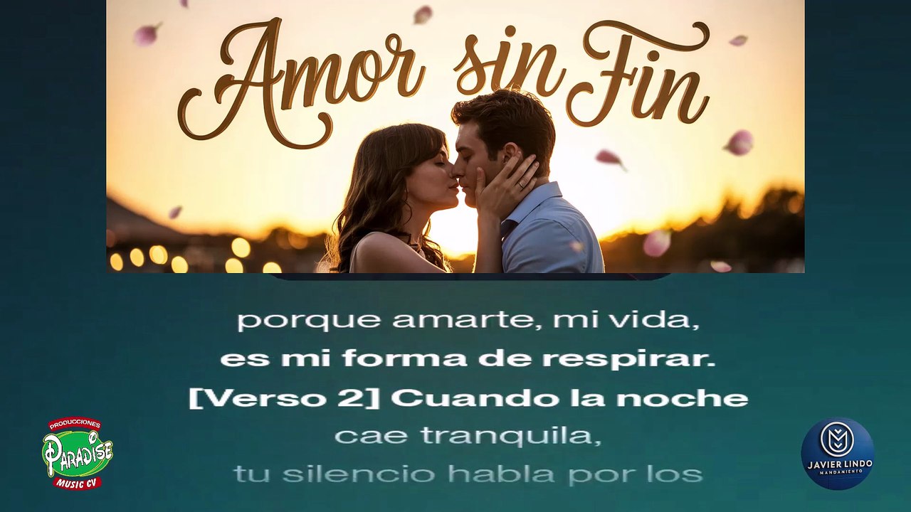 AMOR SIN FIN AUTOR JAVIER LINDO M.