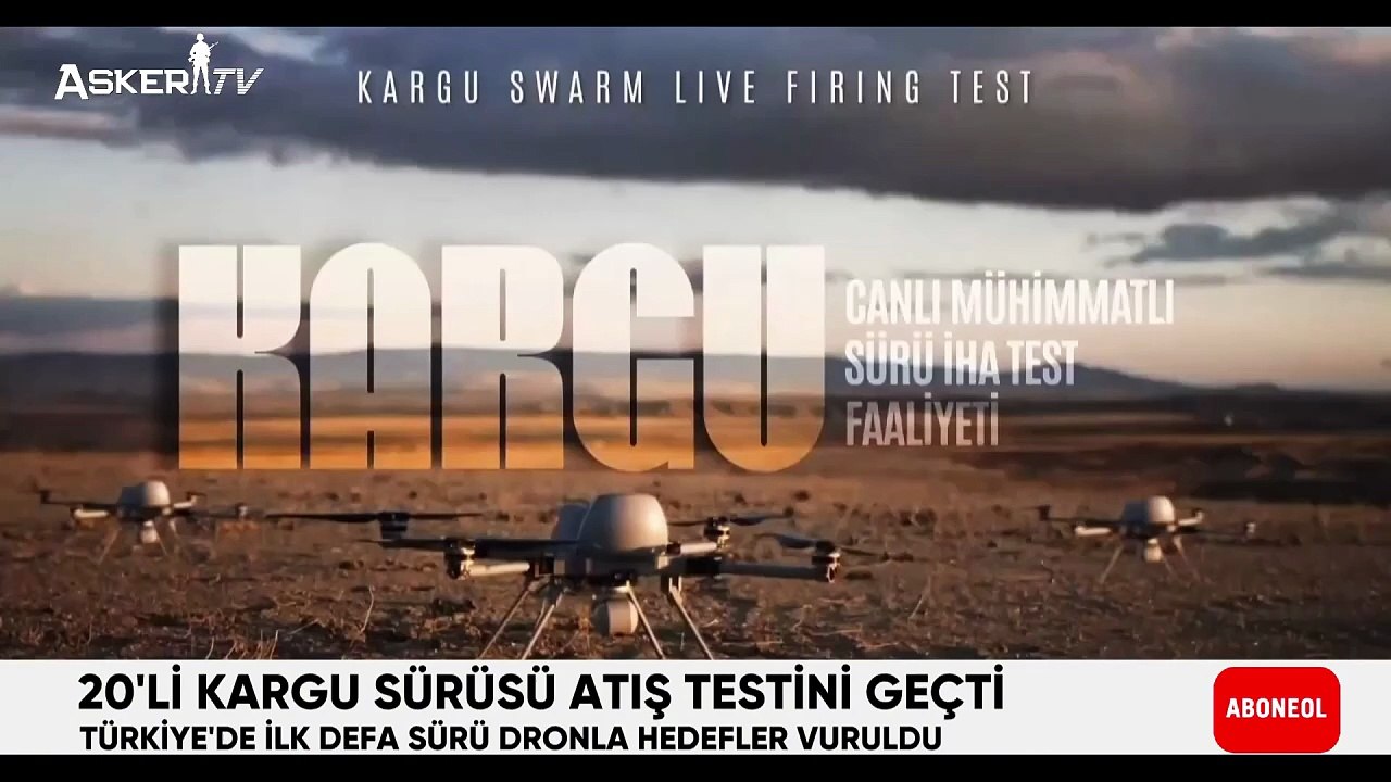 STM KARGU’dan Sürü Halinde Tam İsabet: Gerçek Mühimmatlı Operasyonel Test