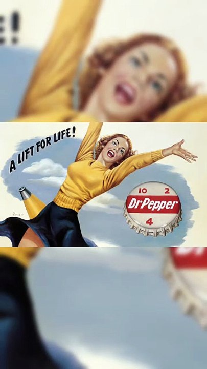 Get A Lift for Life with Dr. Pepper (Old Time Radio Commercials)