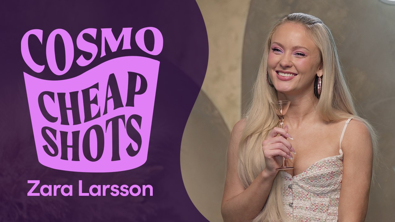 Zara Larsson Must Sip Tequila or Drop a Confession | Cheap Shots | Cosmo