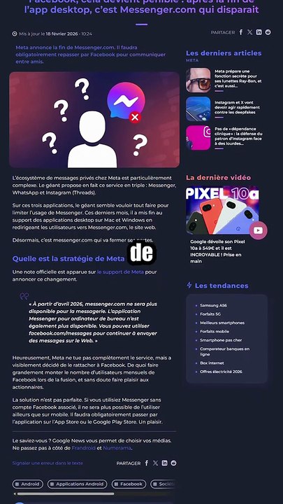 Messenger - C’est la fin.