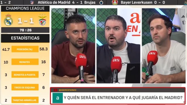 ¡Gol de Vinicius! Real MAdrid 2 - Benfica 1 | narración Rubén Martín