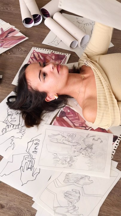 Besoin de revenir à l’essentiel, j’ai énormément croquée depuis quelques temps et j’avais envie de vous partager cette facette de mon art !