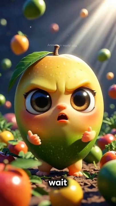 Cute Baby Fruits Eating ASMR 🍓🍉 | Satisfying AI Animation #shorts