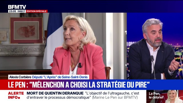 Jean-Luc Mélenchon veut bipolariser la scène politique(...) et ça ne marchera pas à l'élection présidentielle , assure Alexis Corbière, député L'Après de Seine-Saint-Denis