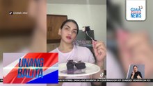 Pagkaing hinaluan ng matcha at food coloring na pakulo ng isang content creator mula Cebu, patok online | Unang Balita