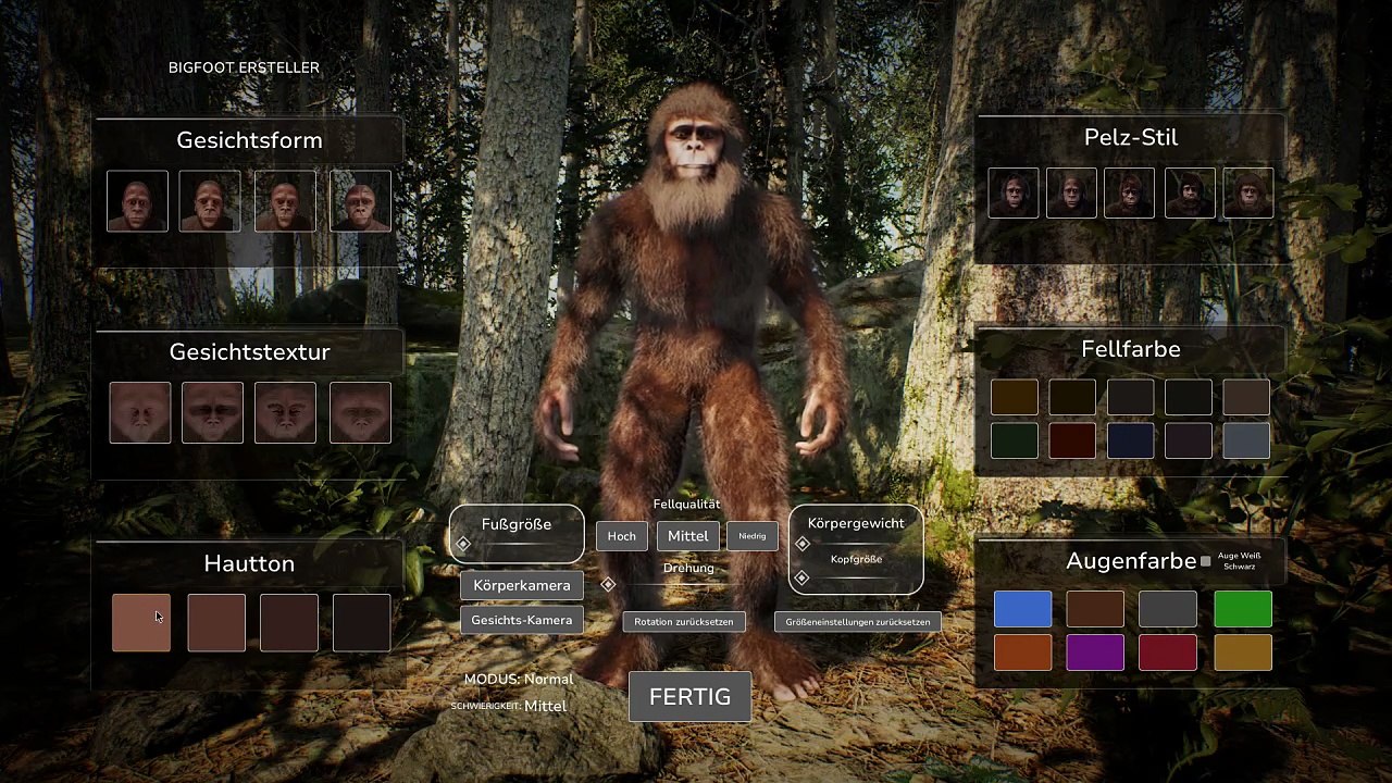 Bigfoot Life - Character Creation