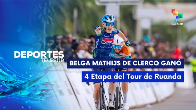 DEPORTES TELESUR | Mathijs de Clercq se impuso en Tour de Ruanda 2026 25-02-2026