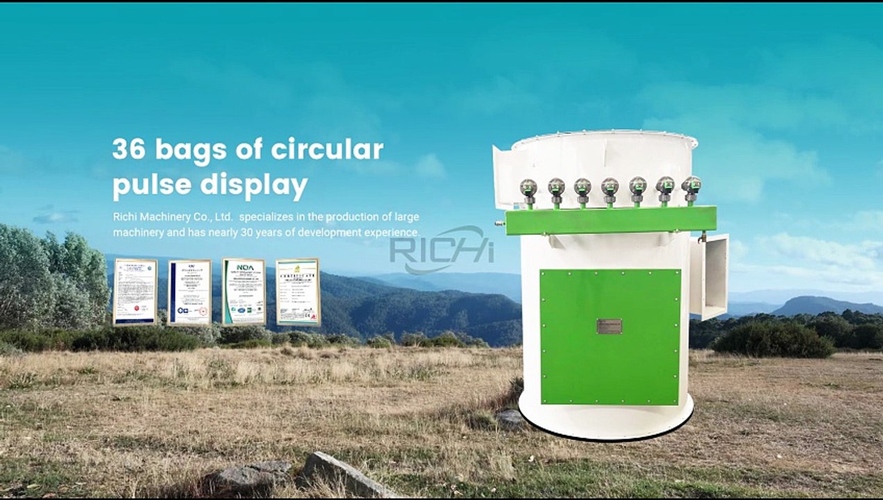 36 Bags Pulse Dust Collector Display | High Efficiency Industrial Dust Removal System