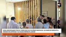 Misa por soledad Machuca: la palabra de la abogada y del hermano
