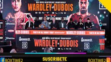 DE PODER A PODER FABIO WARDLEY VS DANIEL DINAMITA DUBOIS EN MANCHESTER KO GARANTIZADO
