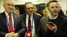 Cumhurbaşkanı Recep Tayyip Erdoğan, Galatasaray'ı kutladı