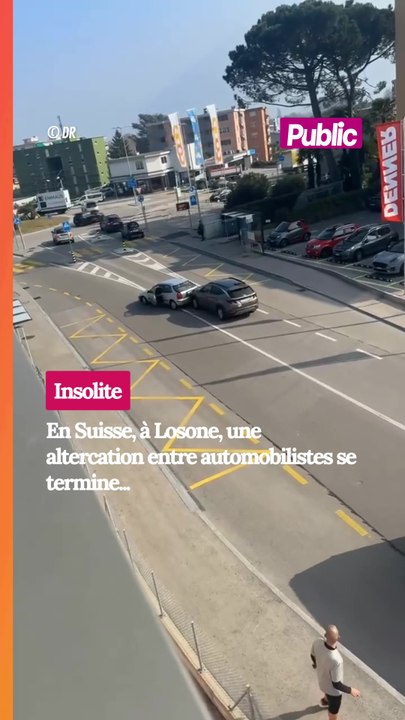 Accident de voiture en Suisse à Losone