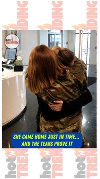 Air Force Officer Surprises Twin Sister Before Her Graduation | Military Reunion