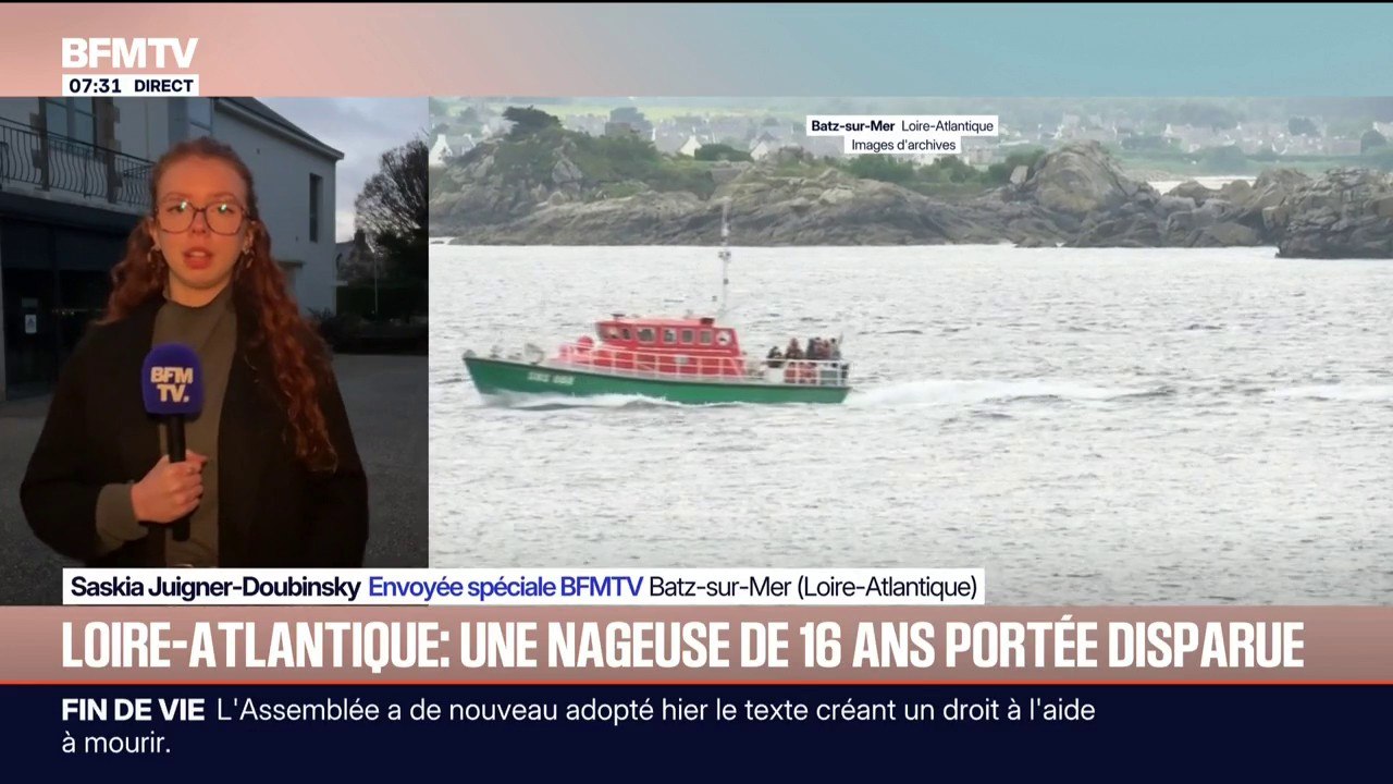 Une nageuse de 16 ans portée disparue à Batz-sur-Mer (Loire-Atlantique)