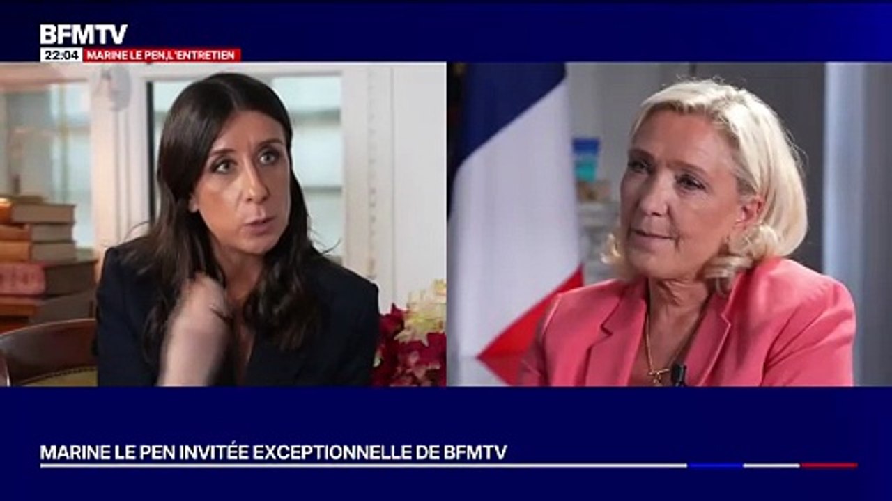 Marine Le Pen a annoncé hier soir, sur BFM TV, qu'elle ne serait pas candidate en 2027 si elle était condamnée à porter un bracelet électronique par la justice