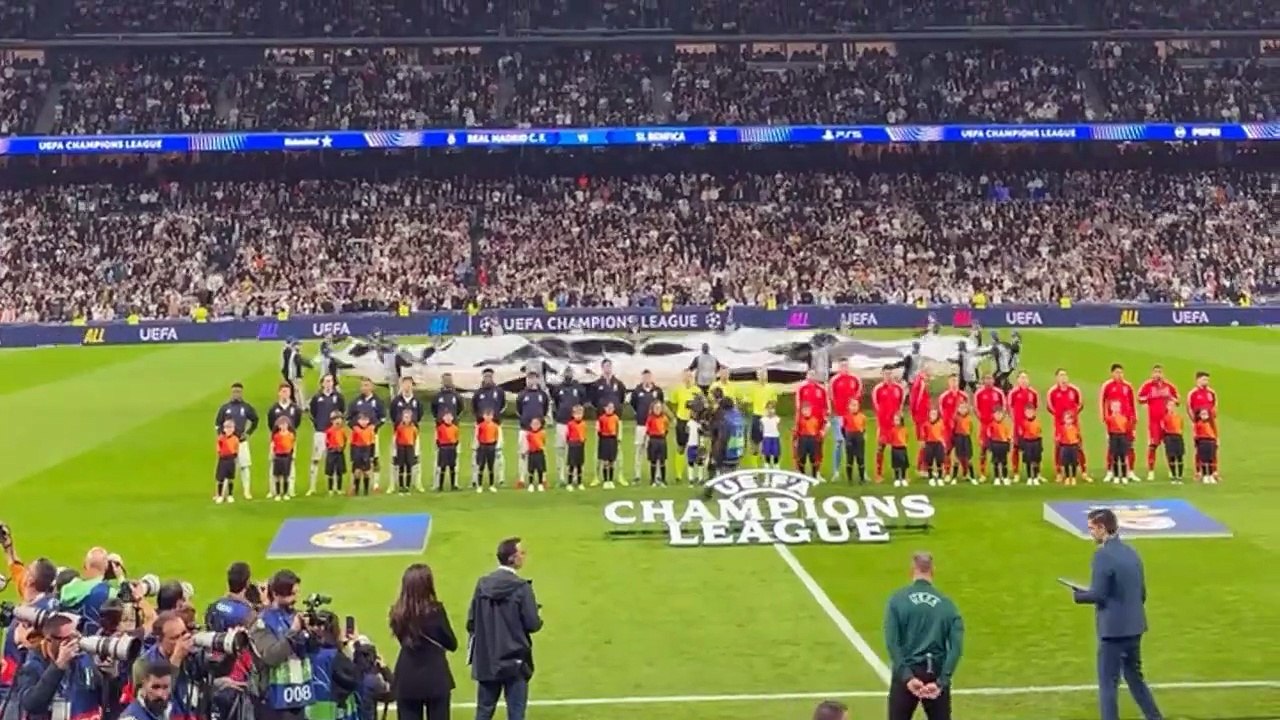 Real Madrid vs Benfica 2-1  Highlights & Goals - Tchouameni & Vinicius Junior Goal