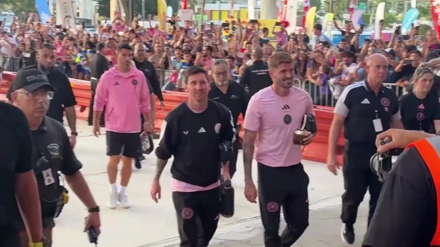 Locura con Messi en Puerto Rico