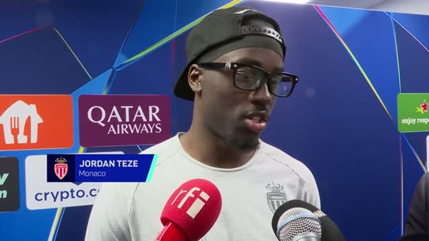 AS Monaco : Jordan Teze après l'élimination - 