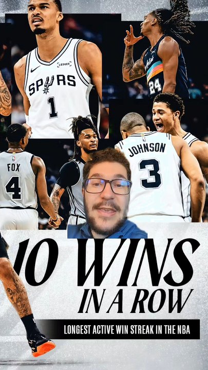 10ÈME VICTOIRE CONSÉCUTIVE POUR LES SPURS !Cette nuit ce sont les Raptors qui se sont inclinés face aux Spurs 110-107 pour signer la 10ème victoire de suite et se rapprocher de OKC, leader de cette conférence ouest !