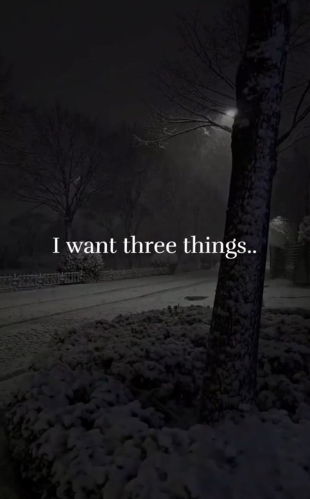 Three Simple Wishes