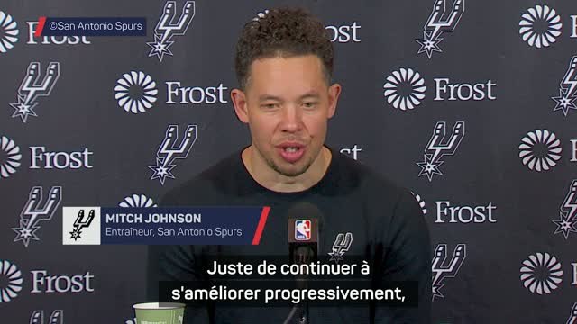 Spurs - Johnson : “Wembanyama est face à des schémas uniques et exotiques pour le ralentir”