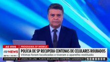 Polícia de SP recupera centenas de celulares roubados