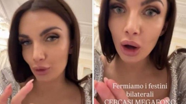 Sanremo, Elettra Lamborghini furiosa: Basta festini! Portatemi un megafono