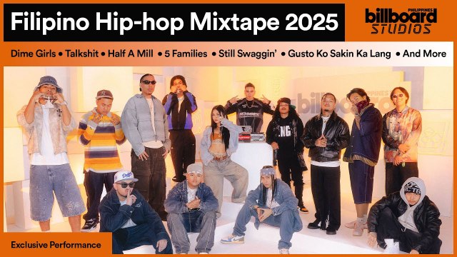 The Filipino Hip-Hop Mixtape 2025 | Billboard Philippines Studios