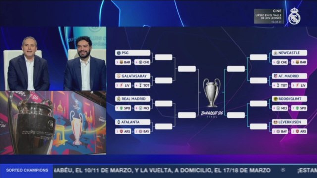 SORTEO DE CHAMPIONS COMPLETO: conoce los rivales de MADRID, BARÇA y ATLETI