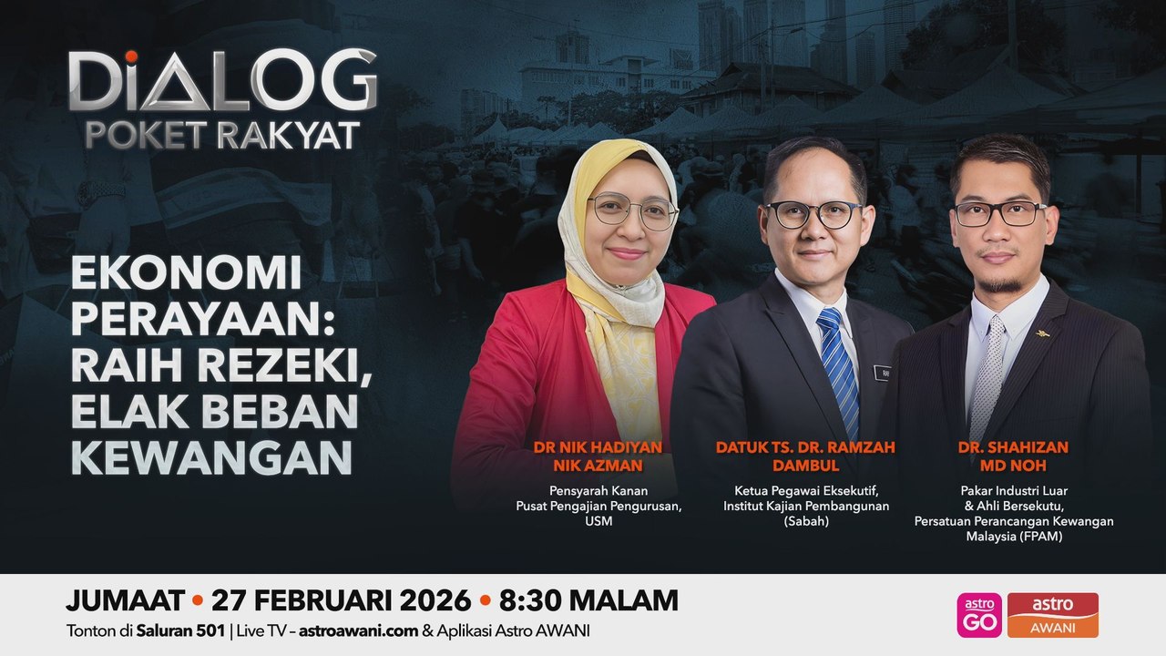 Dialog Poket Rakyat: Ekonomi Perayaan | Raih Rezeki, Elak Beban Kewangan