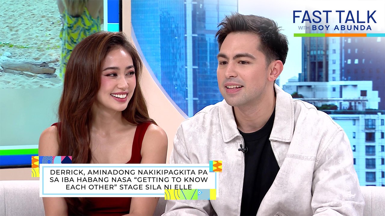 Fast Talk with Boy Abunda: Derrick, nakikipagkita sa iba habang nililigawan si Elle! (Episode 801)