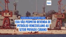 EUA autorizaram revenda de petróleo venezuelano a compradores cubanos