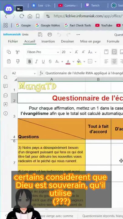 #trump - Un instrument de #dieu (qmark)  - Extrait de live #shorts (RACCOURCIE)