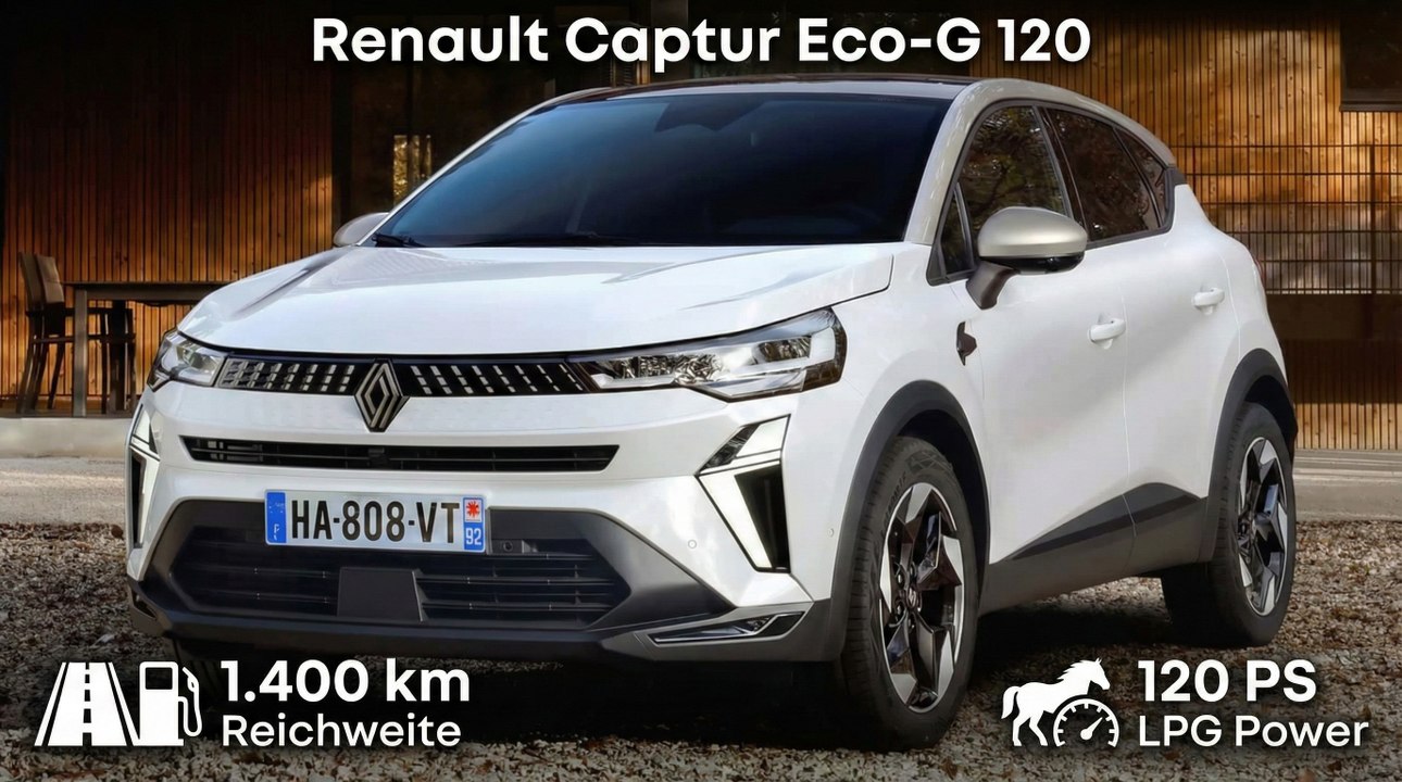 2026 Renault Captur Eco-G 120 | Autogas-Upgrade für das SUV