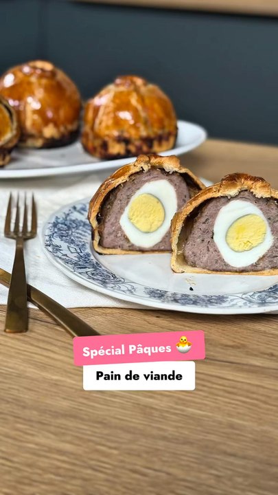 Pain de viande de Pâques
