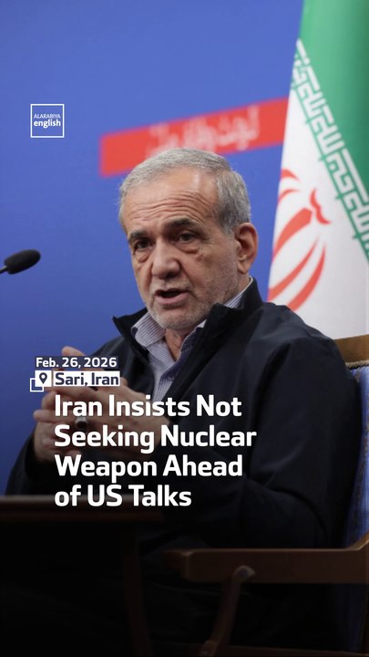 Iran Insists Not Seeking Nuclear Weapon Ahead of US Talks