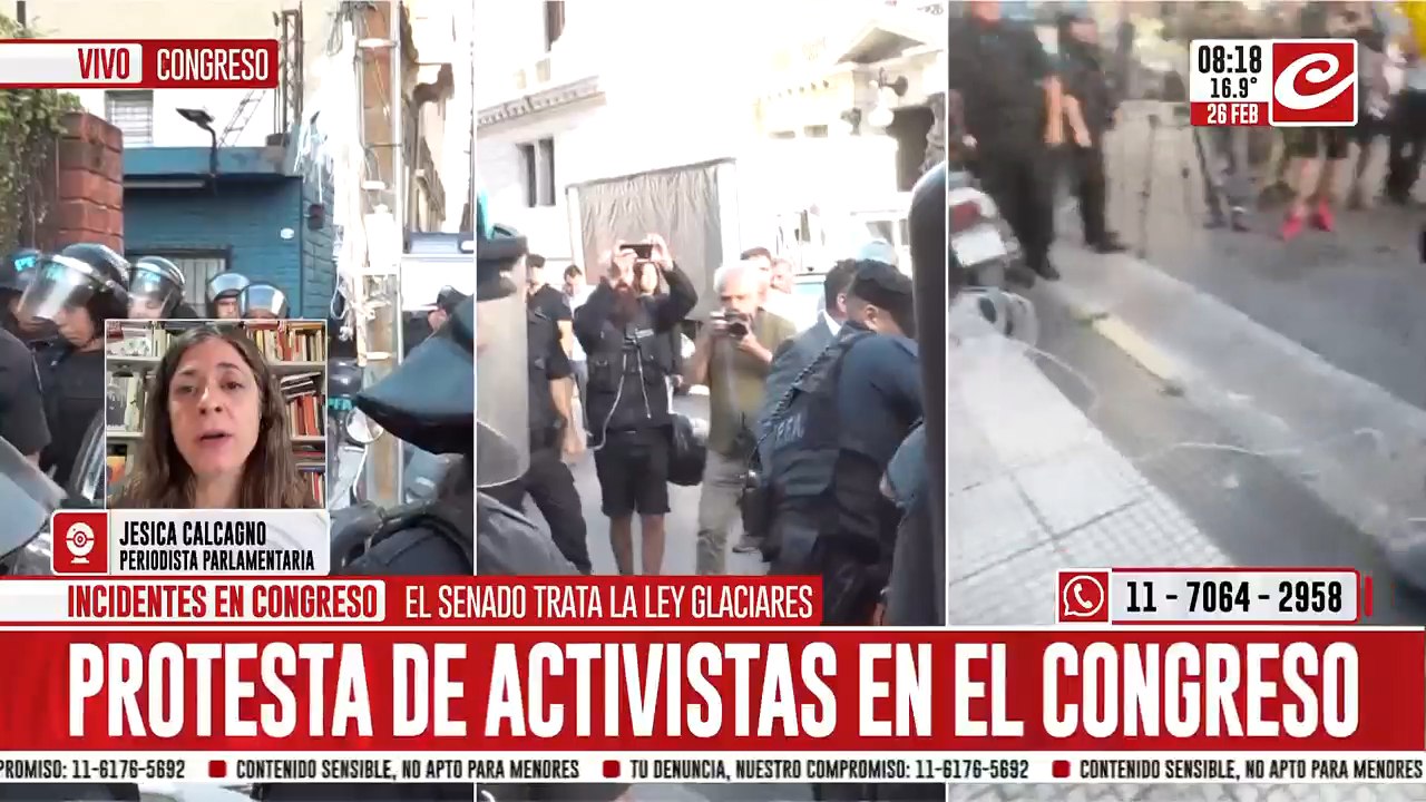 Jesica Calcagno: polémica por la Ley de Glaciares