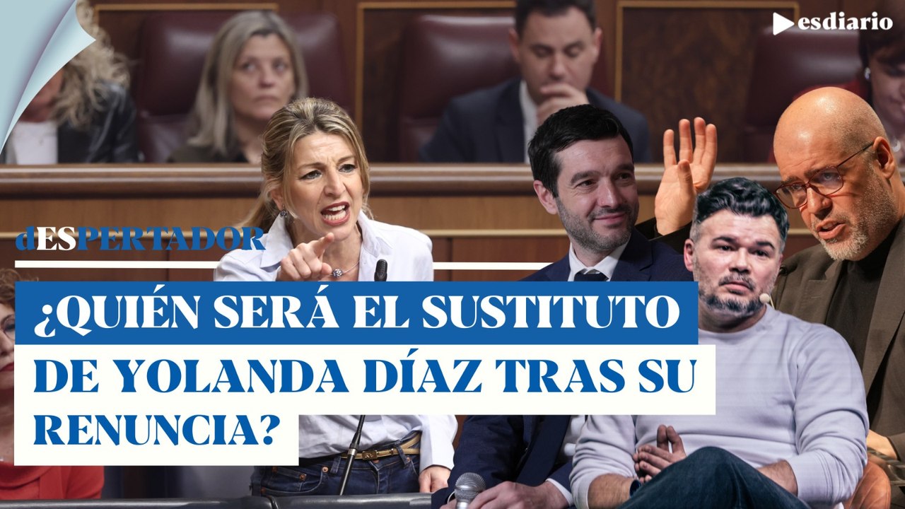 Marejada en la izquierda radical tras la renuncia de Yolanda Díaz: este será su sustituto
