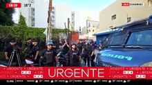 Agresión a periodistas de A24 en Congreso