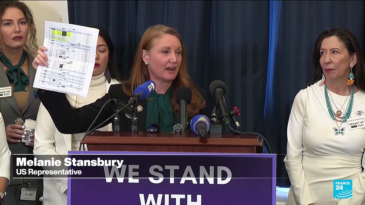 Epstein files: Democrat accuses US government of withholding documents involving Trump