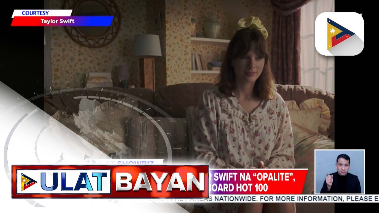 Latest single ni Taylor Swift na 'Opalite,' No. 1 spot sa Billboard Hot 100 | ulat ni Ice Martinez