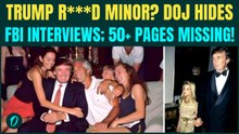 Epstein Files BOMBSHELL: DOJ Hides FBI DISTURBING Memos on Trump R**e of Minor Accusation