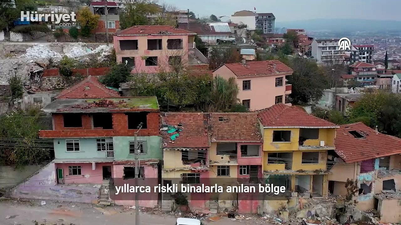 Kocaeli'nin Cedit Mahallesi'ndeki kentsel dönüşüm çalışmalarında sona gelindi
