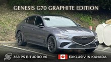 2026 Genesis G70 Graphite Special Edition 3.3T AWD