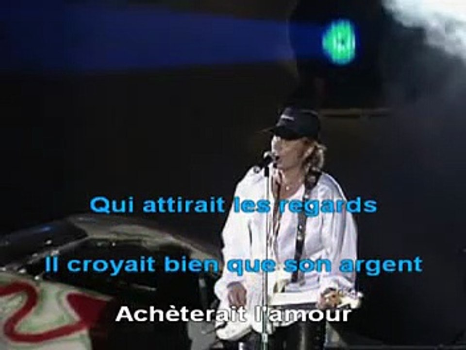 Johnny Hallyday – Cours plus vite Charlie (Version Karaoké)